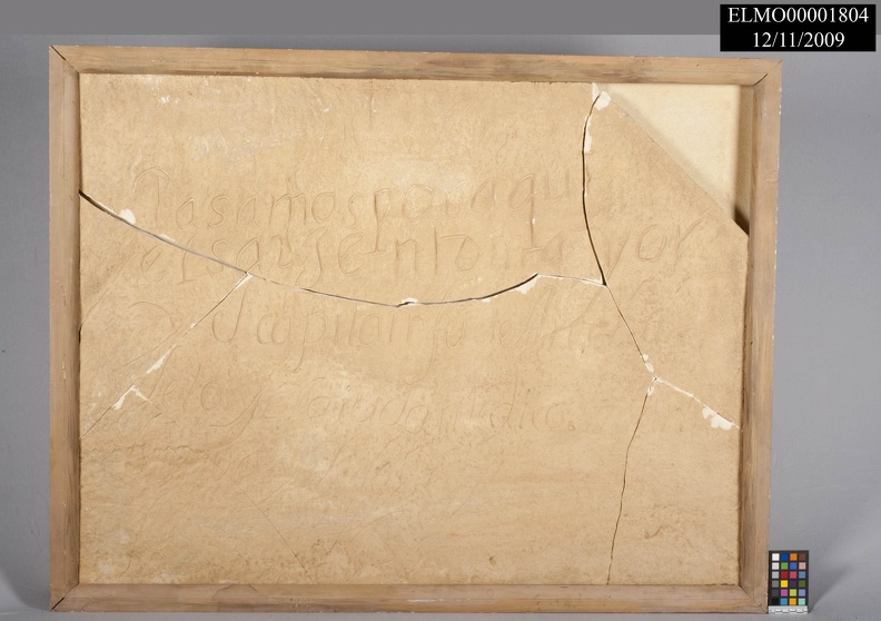 Historic Cast of the Archuleta Inscription