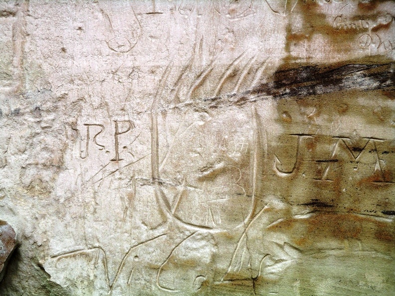 Prehistoric, Overwritten by Historic Inscriptions