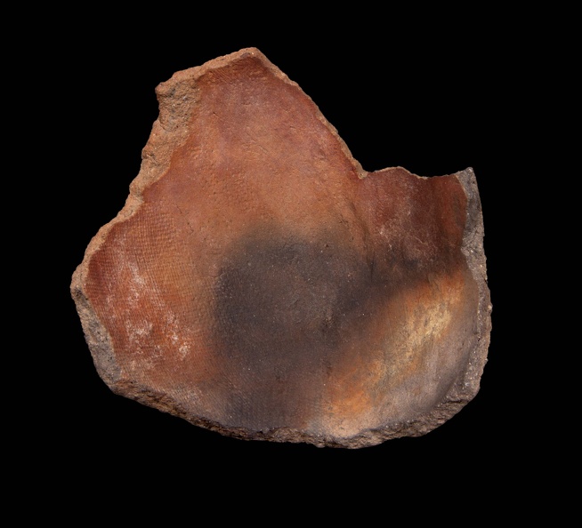 Tuzigoot Plain or Red Sherd with Fabric Impressions