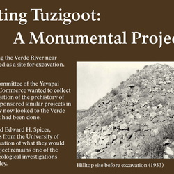 Excavating Tuzigoot