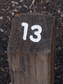 Trail marker 13