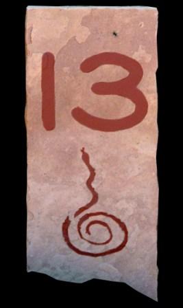 Trail marker 13