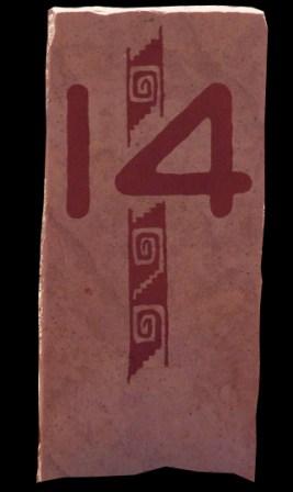 Trail marker 14