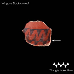 Wingate Black-on-red