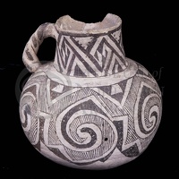 Tularosa Black-on-White Jar