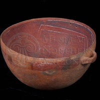 Kiet Siel Polychrome Bowl with Handle