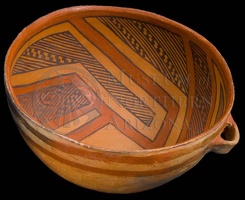 Tusayan Polychrome Bowl with Handle