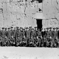 Ground Crews from Williams Field visiting Casa Grande in 1942