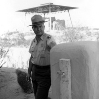 Seasonal Ranger Milton Hooper in 1962