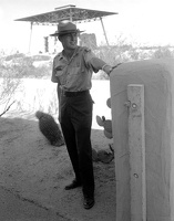 NPS Archeologist David Hannah in 1962