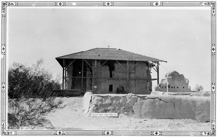 Historic Postcard of Casa Grande Ruins