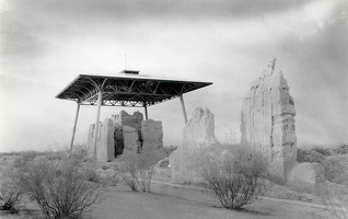 The Casa Grande ruins in 1939