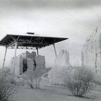 The Casa Grande ruins in 1939