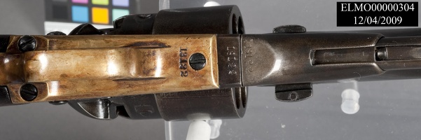 Colt Army Model 1860 Revolver, Serial Number