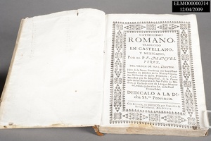 1727 Prayer Book, Title Page