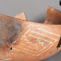 Reconstructed Heshotauthla Polychrome Bowl, Alternate View