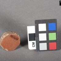 Worked Red Sherd, Exterior