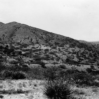 Distant View of Fort Bowie Ruins, 1935