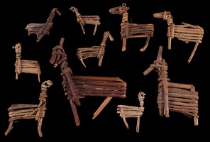 Split-twig Figurines