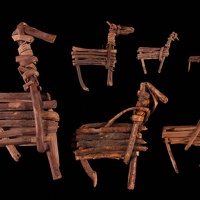 Split-twig Figurines