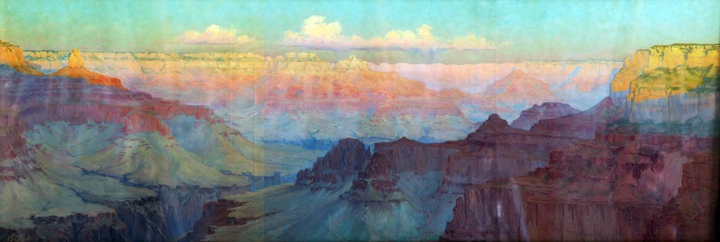 Akin's Grand Canyon Painting