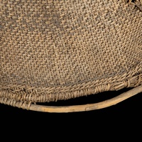 Havasupai Burden Basket, Rim Detail