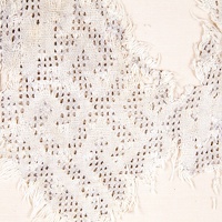 Textile with Openwork Design, Close View