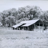 Barn at Montezuma Well, 1947