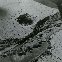 Aerial View of Montezuma Well, 1950