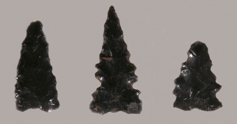 Obsidian Projectile Points