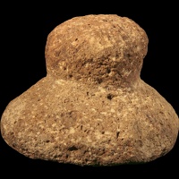 Basalt Pottery Anvil