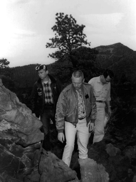 Exploring the Bonito Lava Flow, 1964