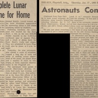 "Trainee Astronauts Complete Lunar Studies, Embark by Plane for Home"