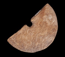 Wooden Spindle Whorl