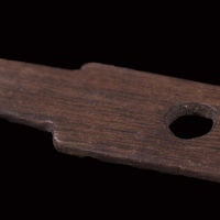 Wooden Pendant(?), Alternate View