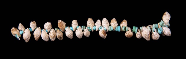 Shell and Turquoise Bracelet