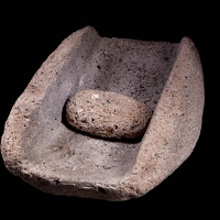 Trough Metate and Mano