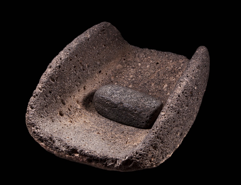 Trough Metate and Mano