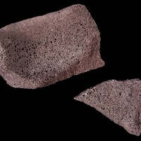 Vesicular Basalt Bowl Fragments