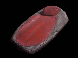 Palette with Red Hematite