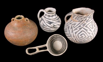 Decorated Jars, Pitchers, and Ladles