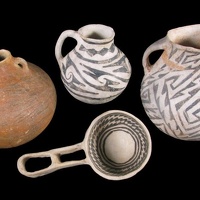 Decorated Jars, Pitchers, and Ladles