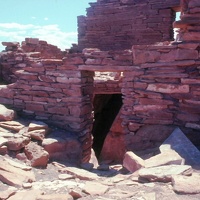 Door at Crack-in-Rock Pueblo