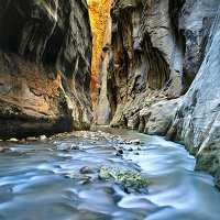 Zion Narrows, The Bend