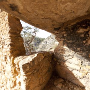 Thick walls in the cliff dwellings may have afforded privacy and aided in thermal regulation.